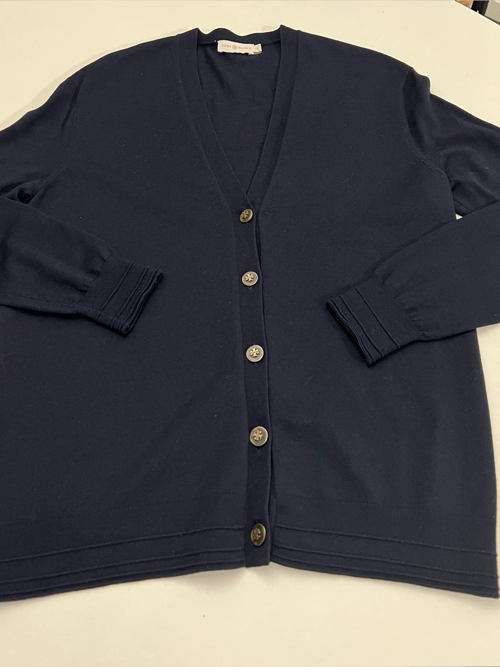 Tory Burch Simone Merino wool cardigan